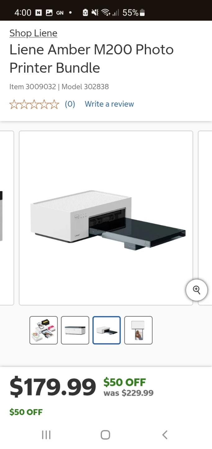 Liense Amber M200 Photo Printer