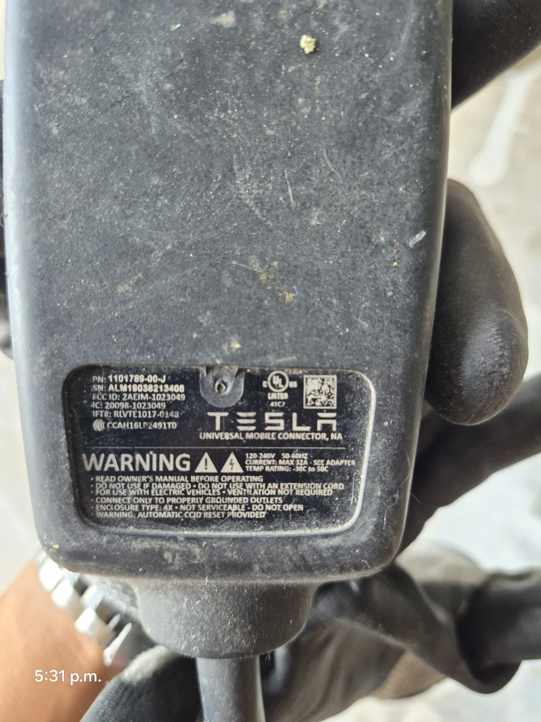 Tesla charger
