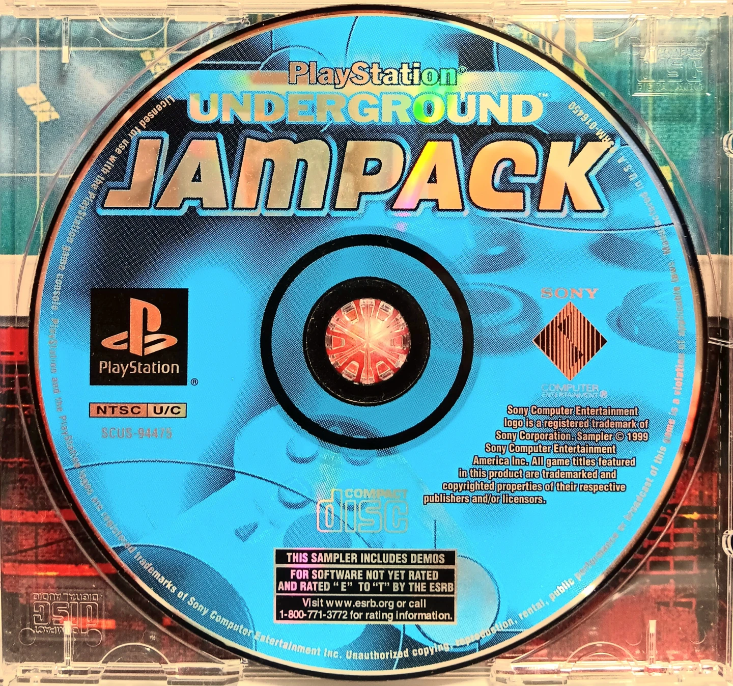 📀Sony PlayStation Underground Jampack Summer 2K💿