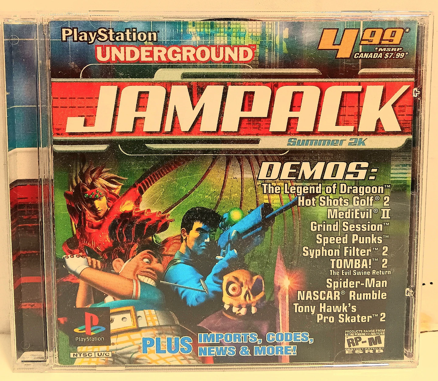 📀Sony PlayStation Underground Jampack Summer 2K💿 - photo 2