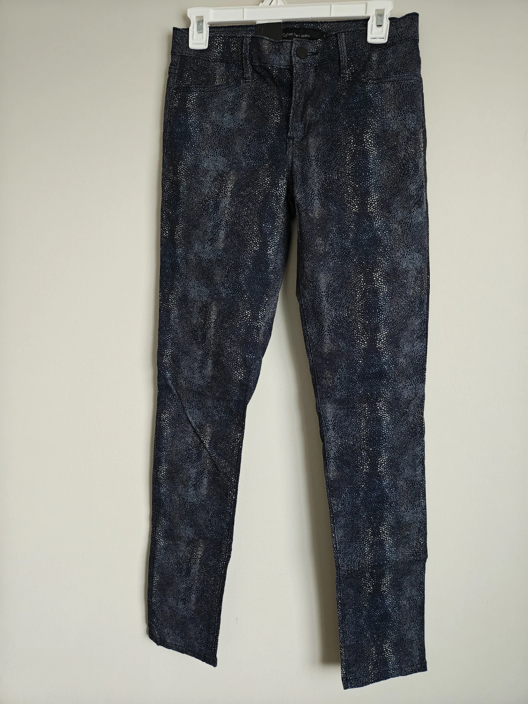 Calvin Klein Jeans Women's Snake Print Skinny Pants Size 6 - photo 3