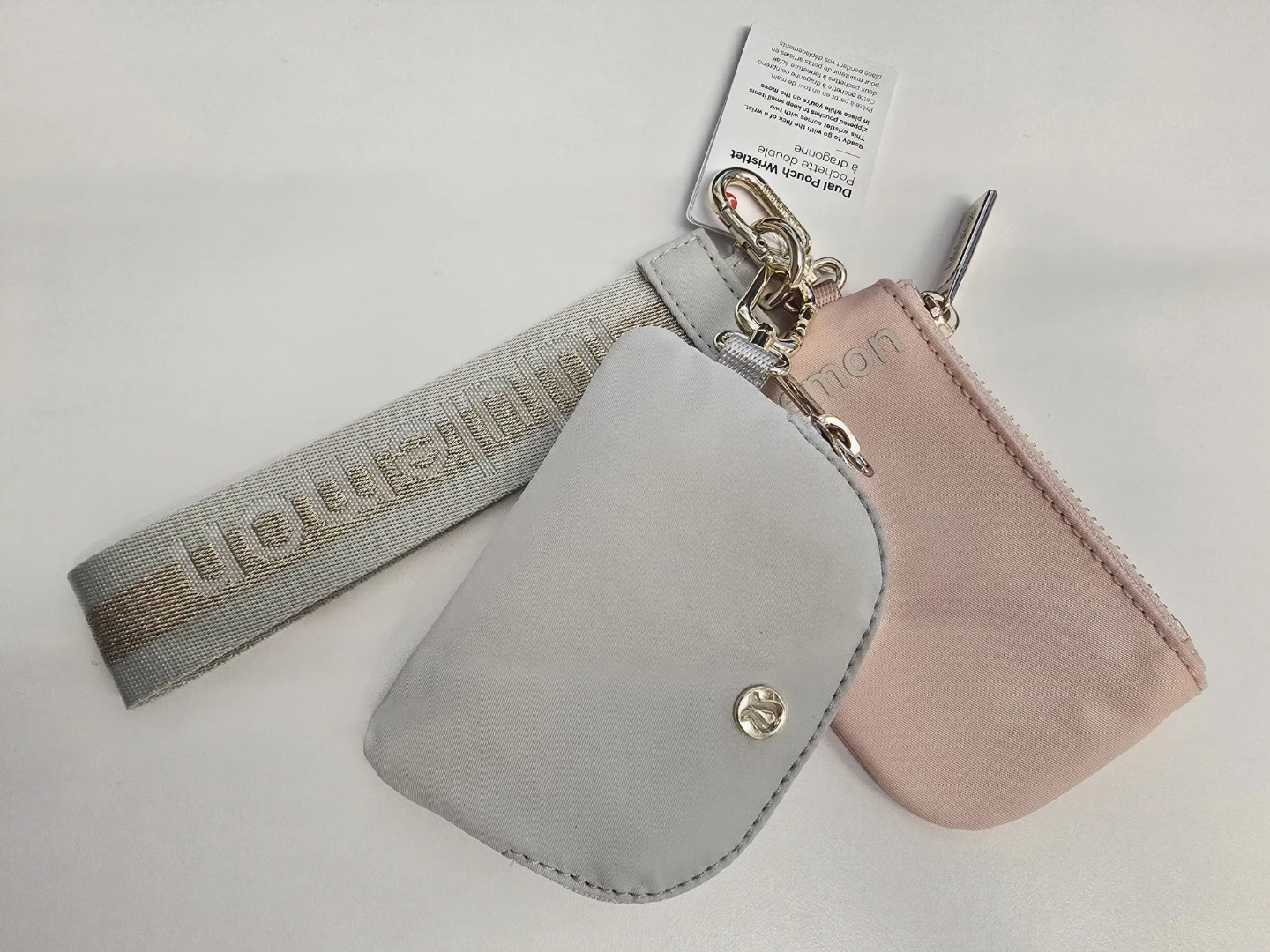 Lululemon Dual Pouch Wristlet *Wordmark