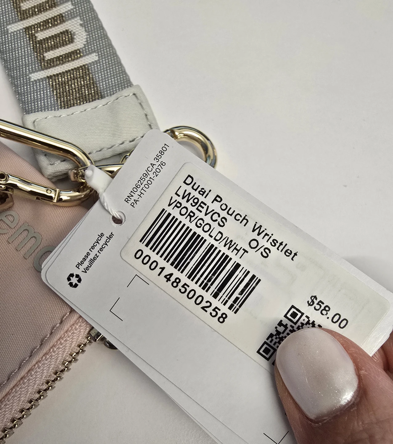 Lululemon Dual Pouch Wristlet *Wordmark - photo 3