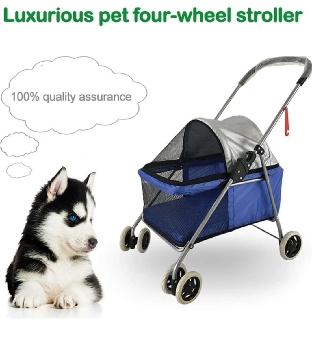 Pet Four-Wheel Stroller - photo 3