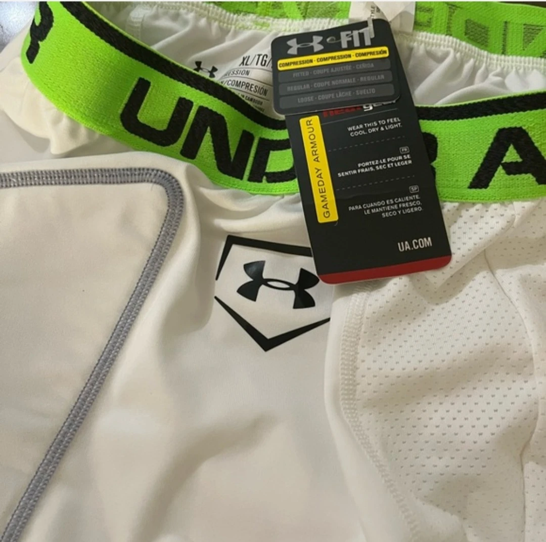 NWT Men's Under Armour Men’s Sliding Compression Shorts.  XL.  - photo 3