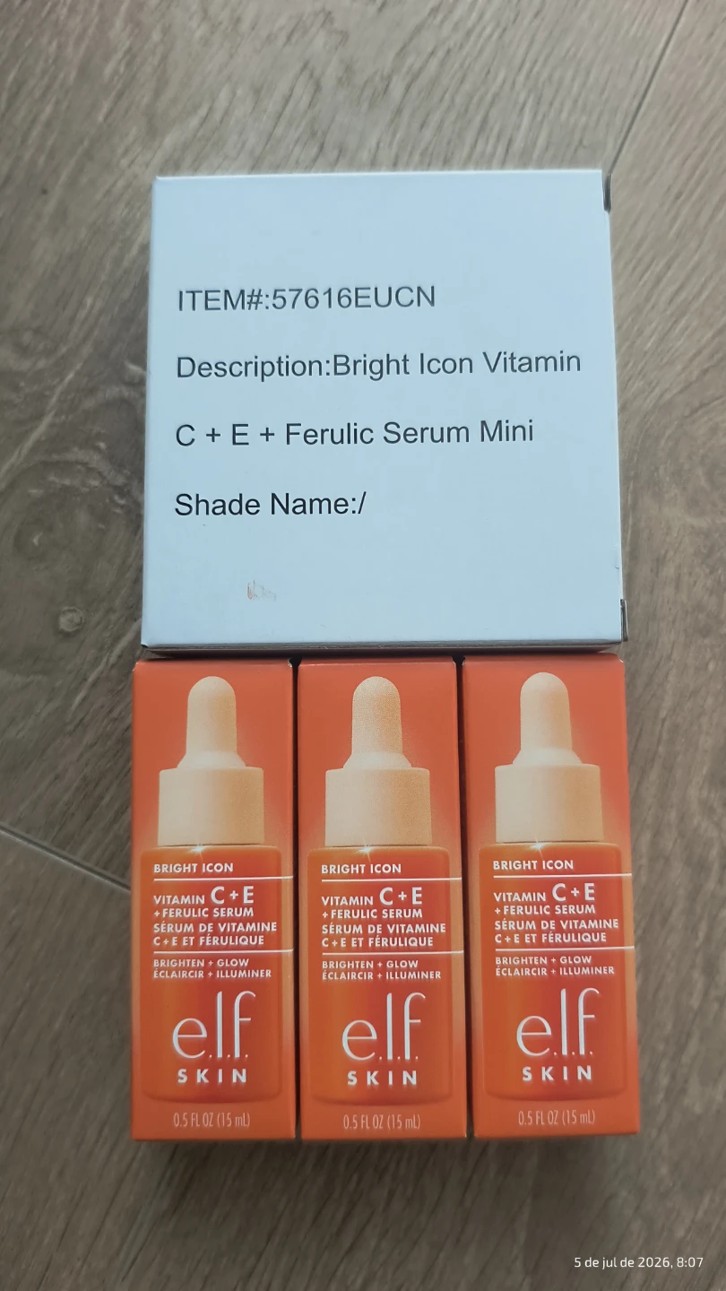 e.l.f. Skin Bright Icon Vitamin C + E + Ferulic Serum (3-pack) - photo 3