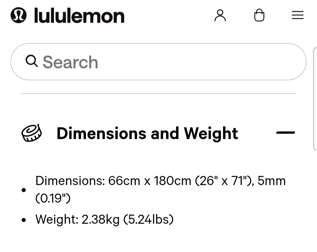 Brand New - Lululemon 5mm Yoga mat - photo 4