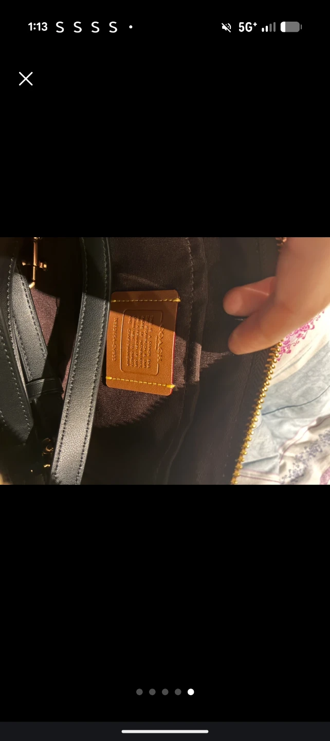 Coach Signature C Monogram Shoulder Bag - photo 5
