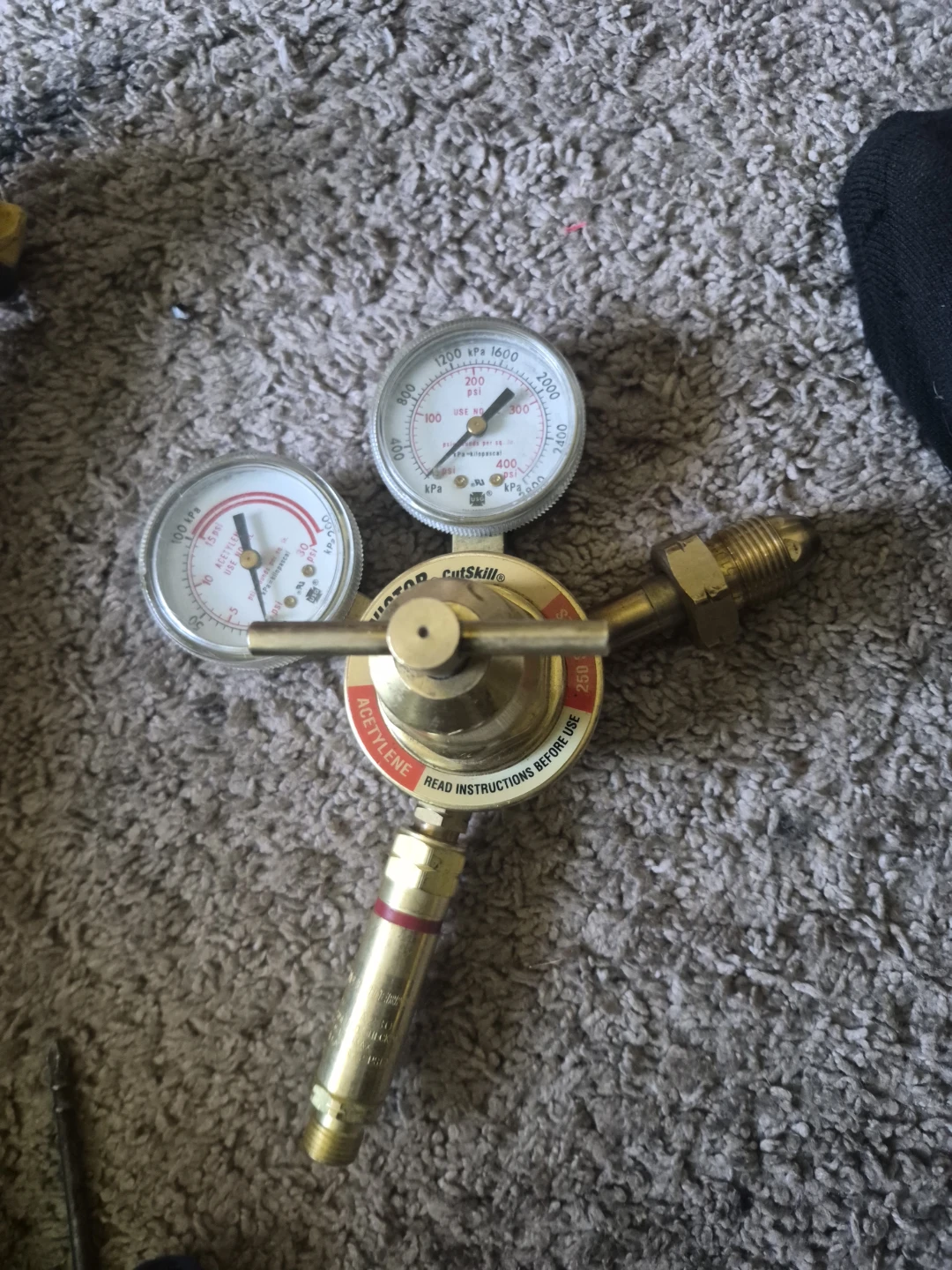 Victor CutSkill Acetylene Regulator