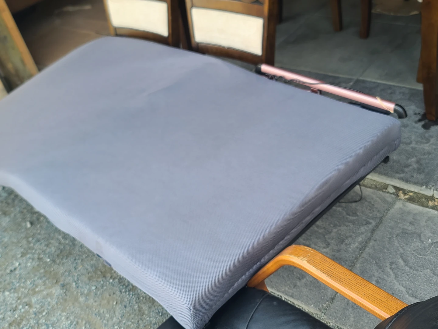 Velor Folding Bed with Mattress - photo 2