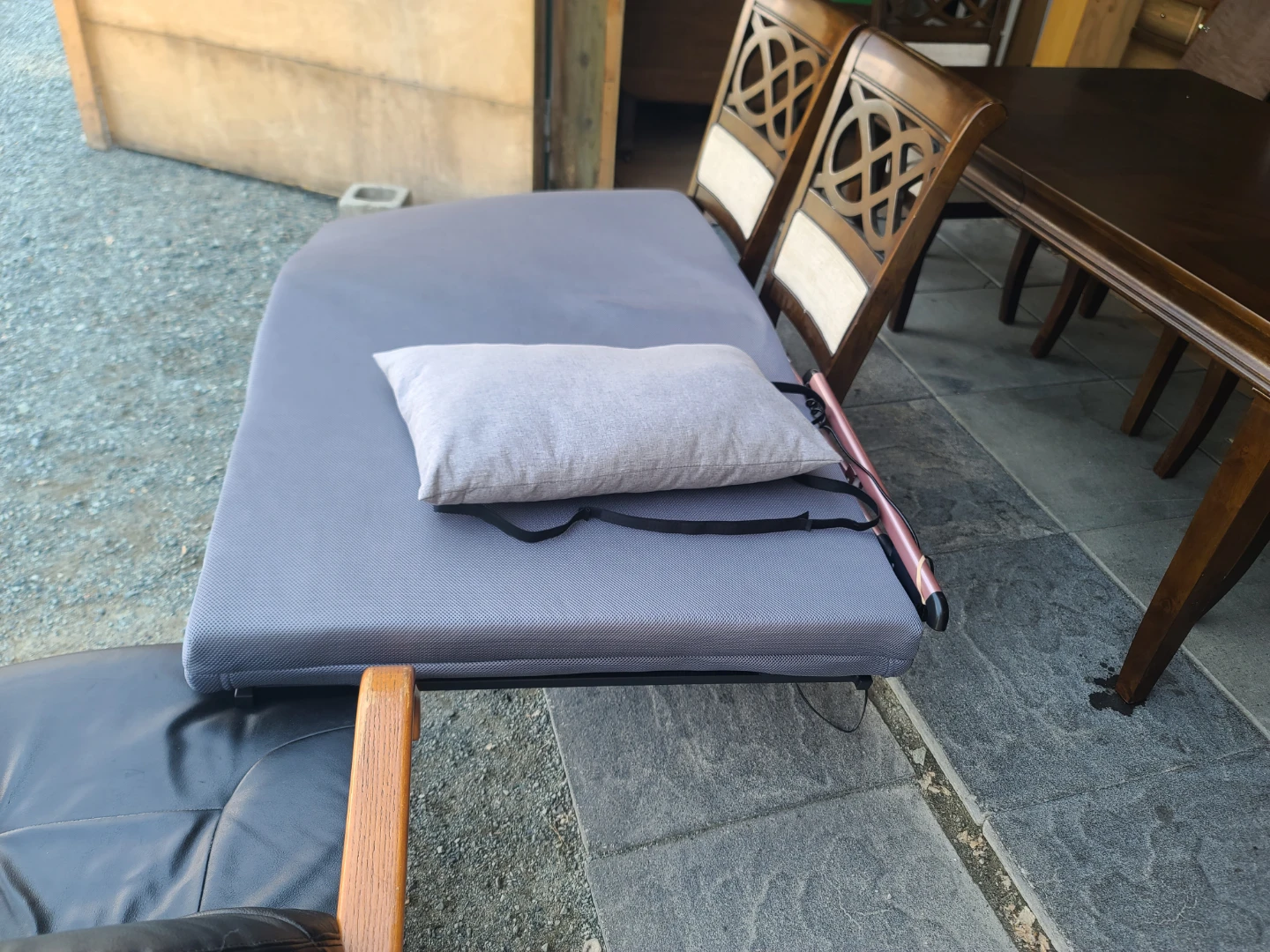 Velor Folding Bed with Mattress - photo 5