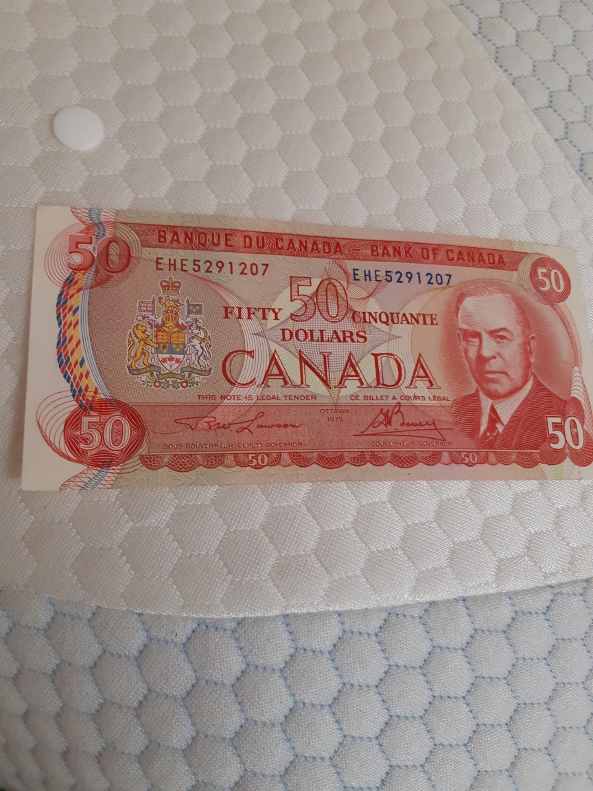 Canada 50 Dollar Banknote