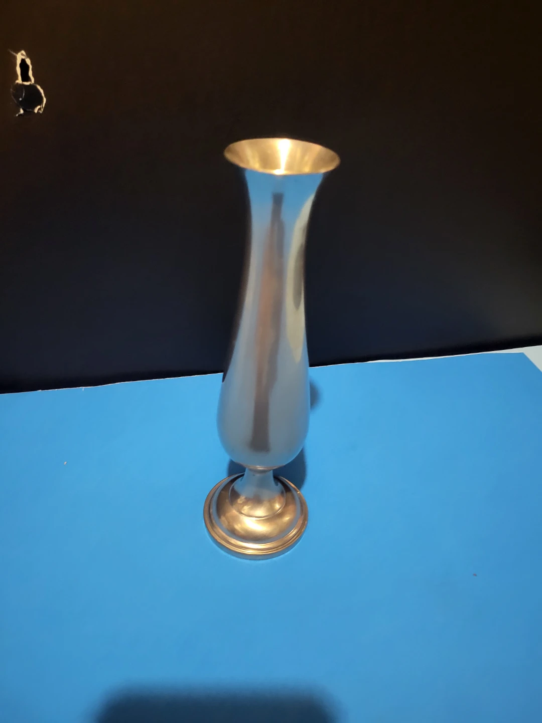 Reed & Barton Pewter Vase/ Candle Holder