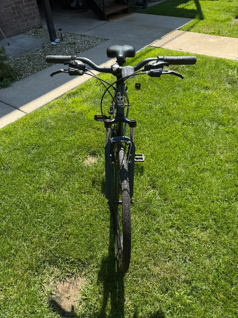 Pacific Cycle Blue Hybrid Bike