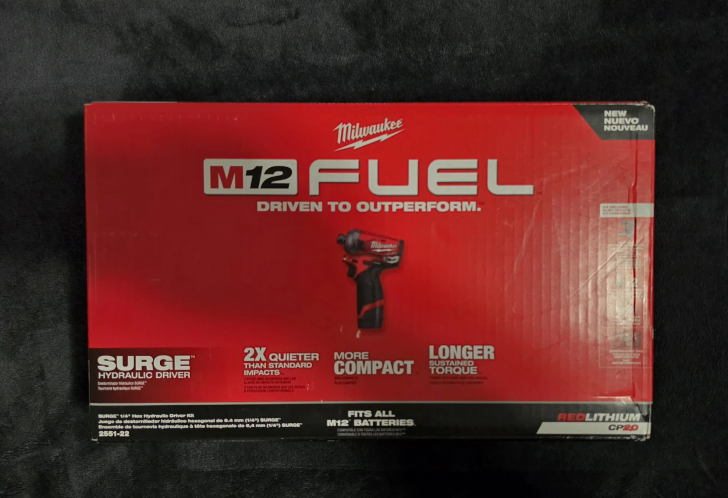 Milwaukee M12 FUEL Surge Hydraulic Driver
