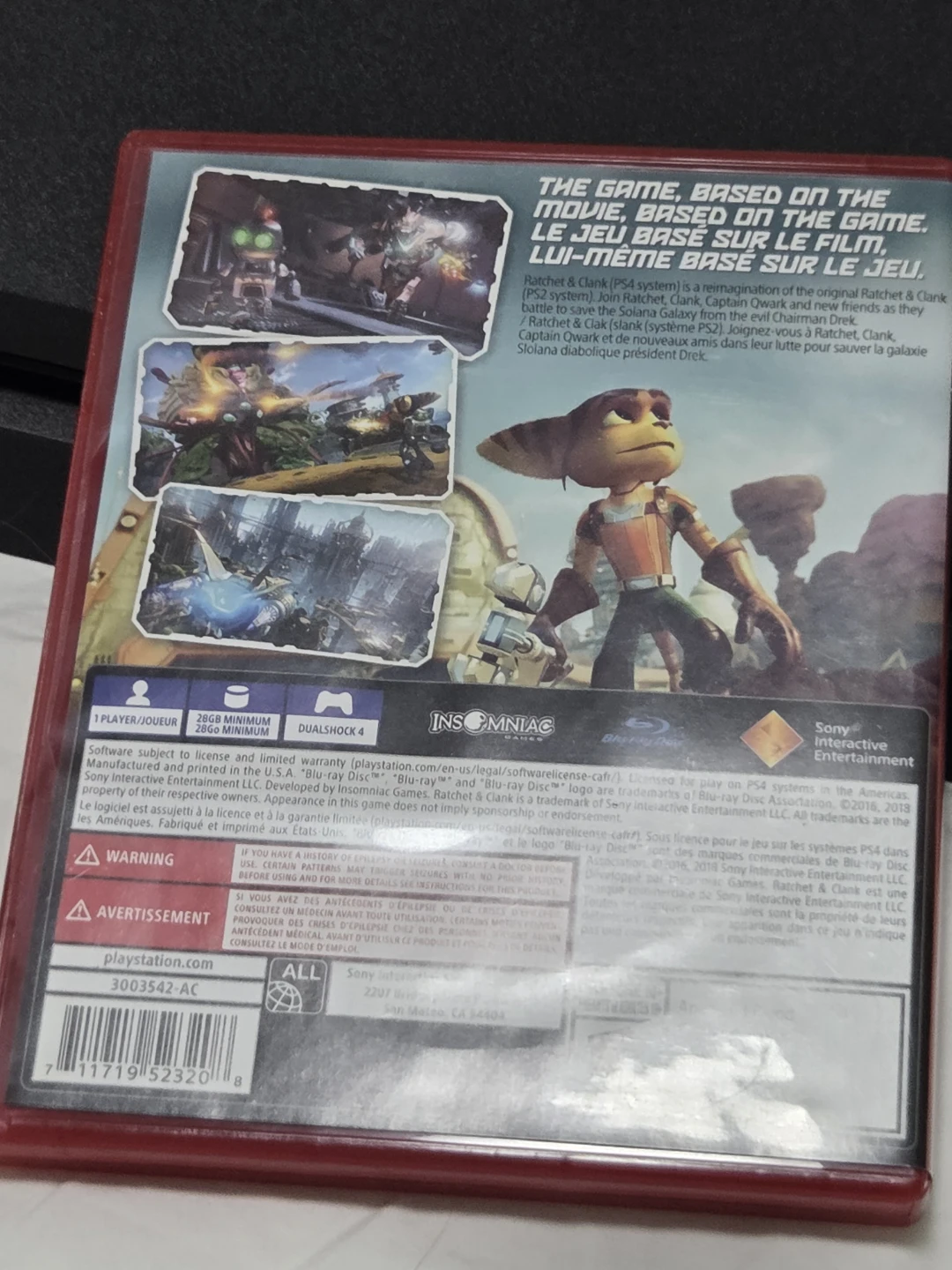 PlayStation Hits Ratchet & Clank PS4 Game - photo 2