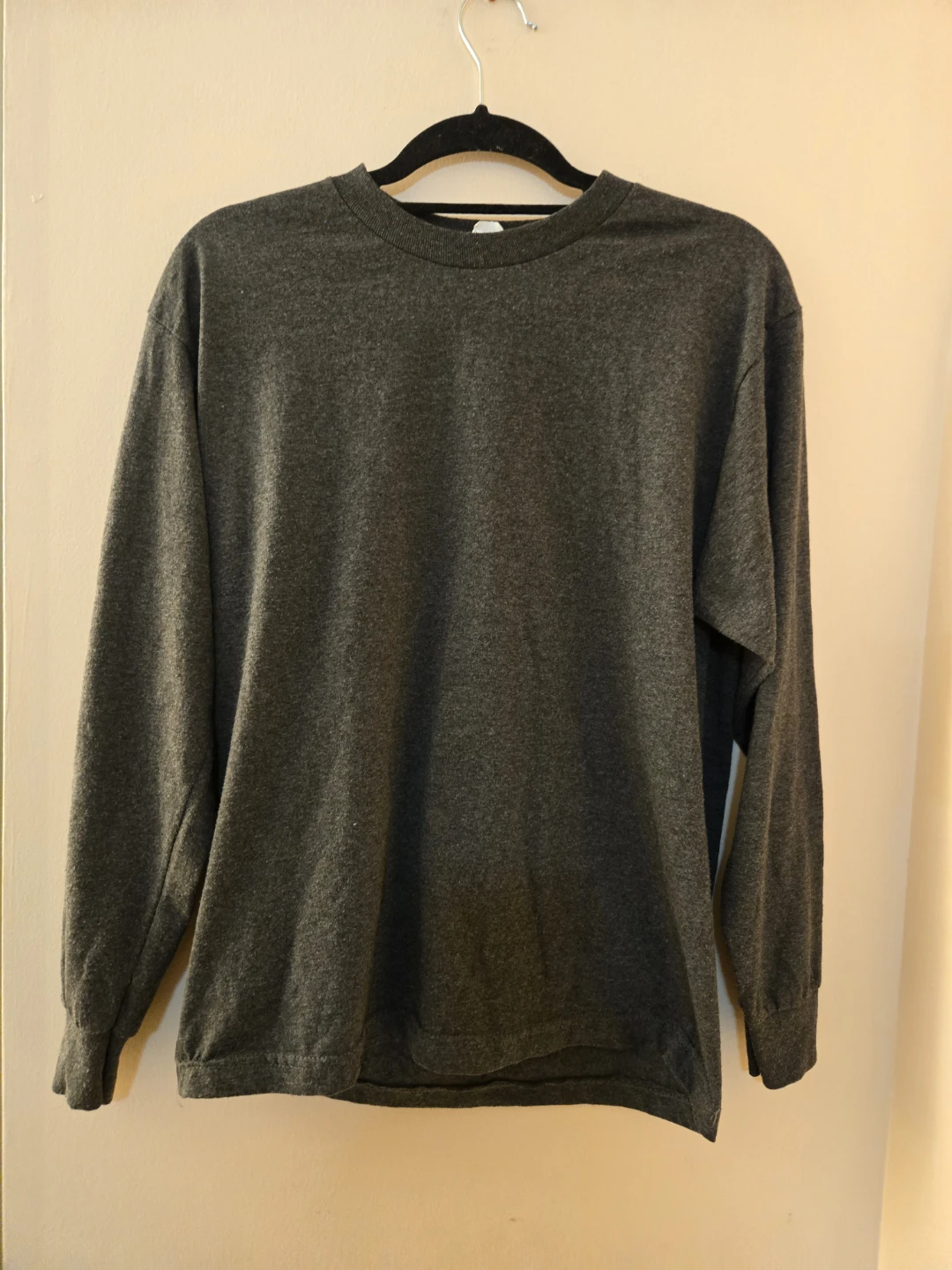 Dark Grey Long Sleeve Shirt & bottoms