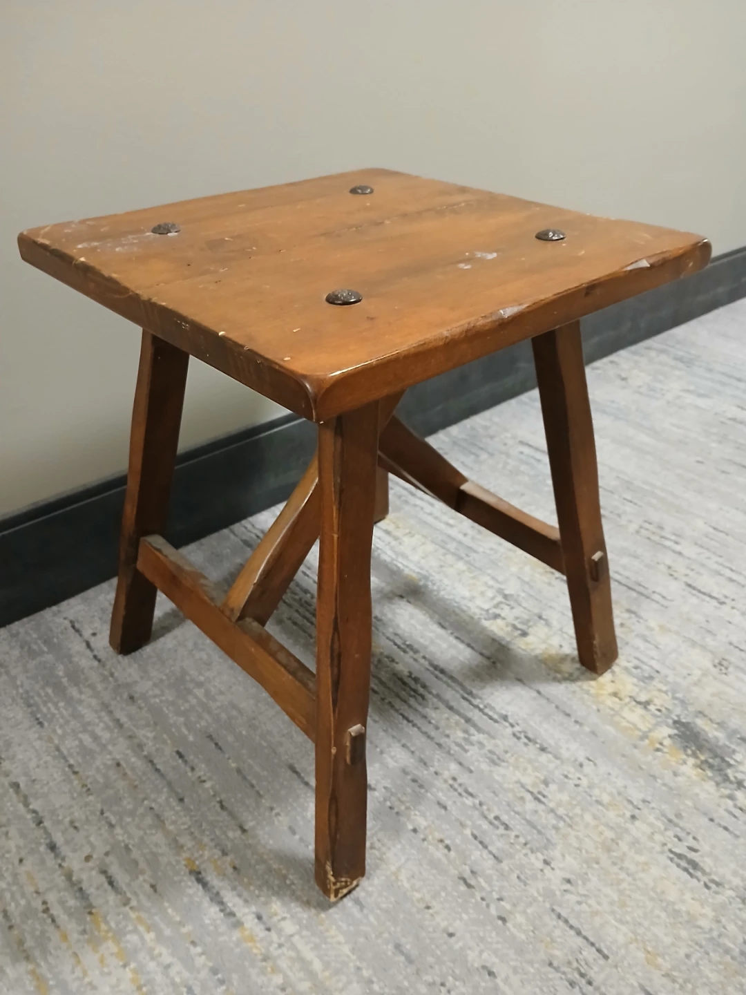 Wooden Stool - photo 5