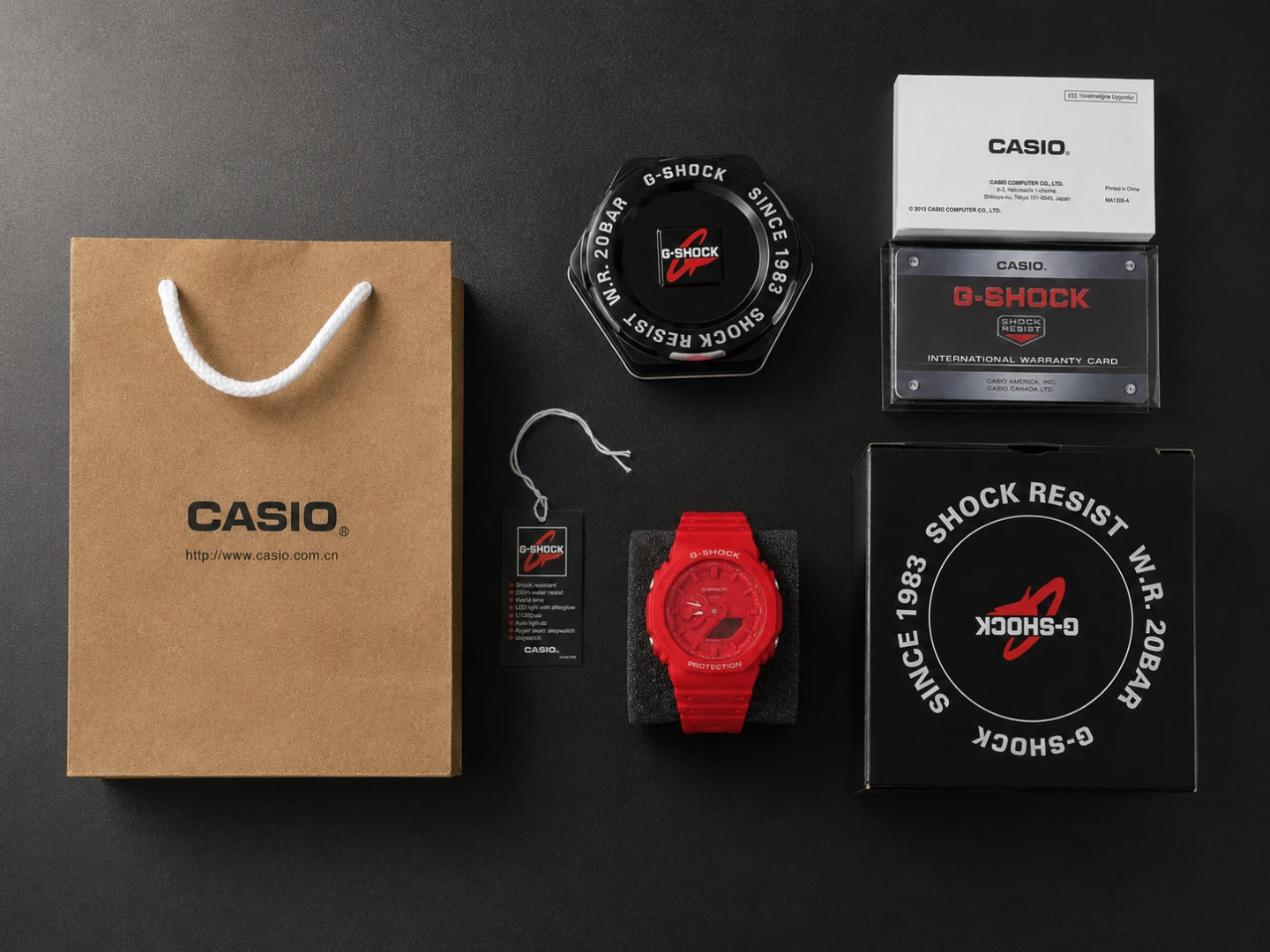 Casio G-Shock Red Watch - photo 2