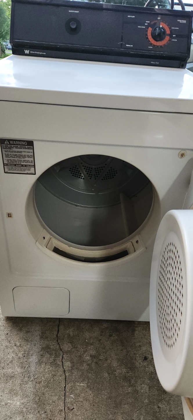 Westinghouse Heavy Duty Gas Dryer - photo 4