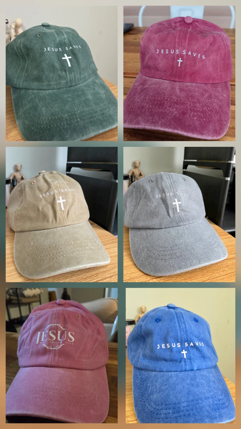 Jesus Saves - Men Women Christian Hats Caps *new