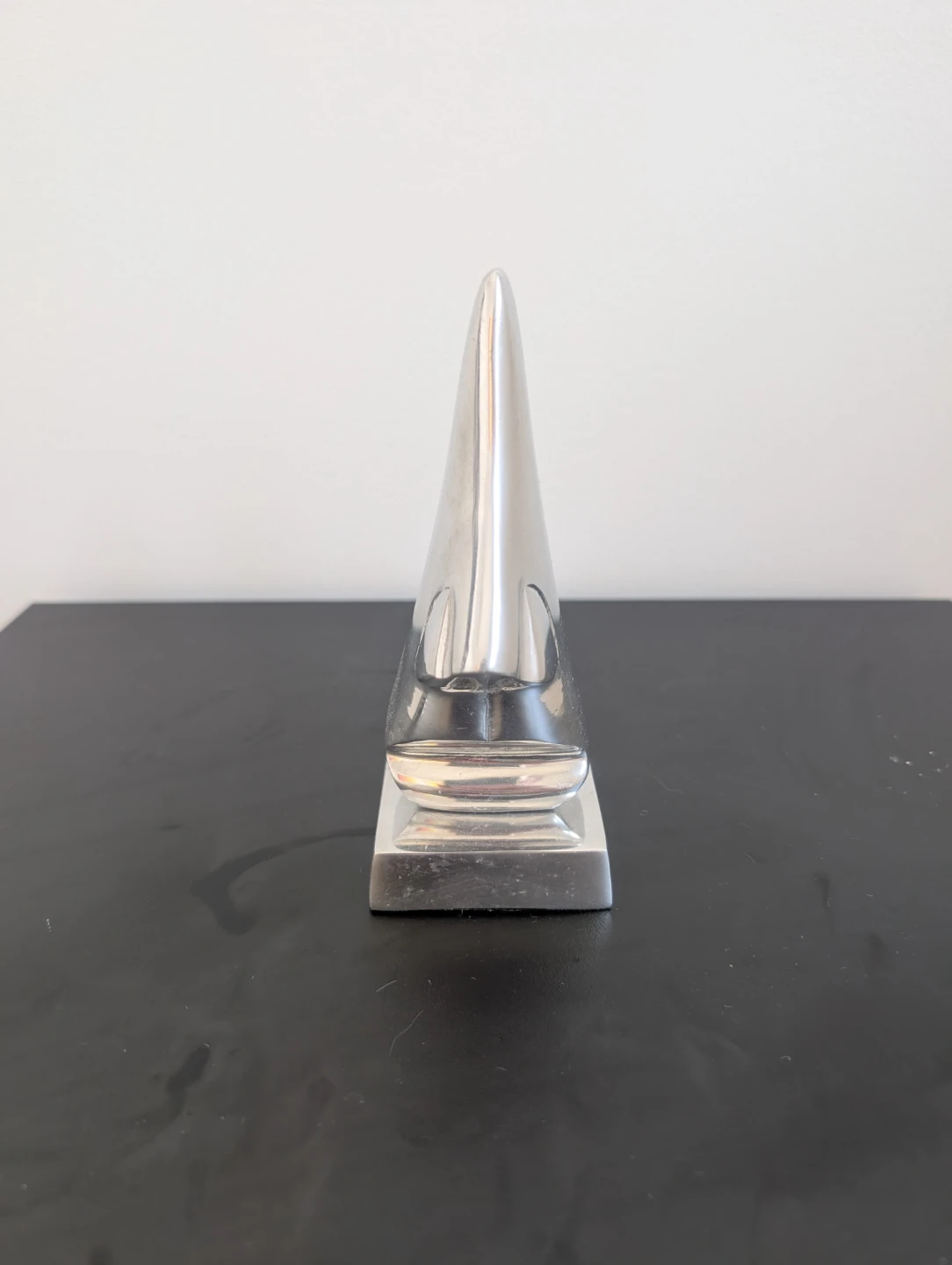 Silver Tone Face Eyeglass Holder Stand - photo 2