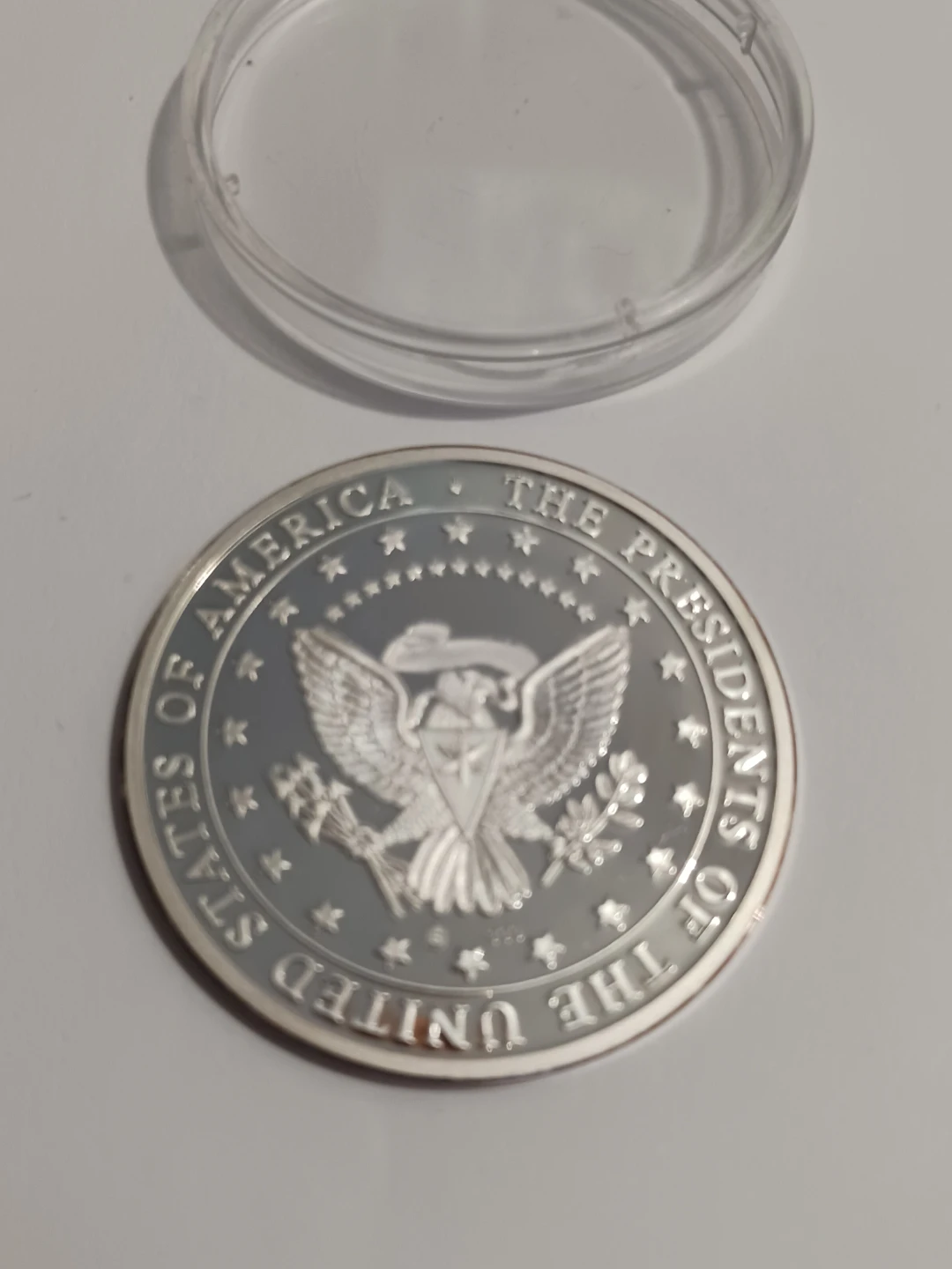 999 Silver G. Cleveland 22nd/24th President Commemorative Coin - photo 4
