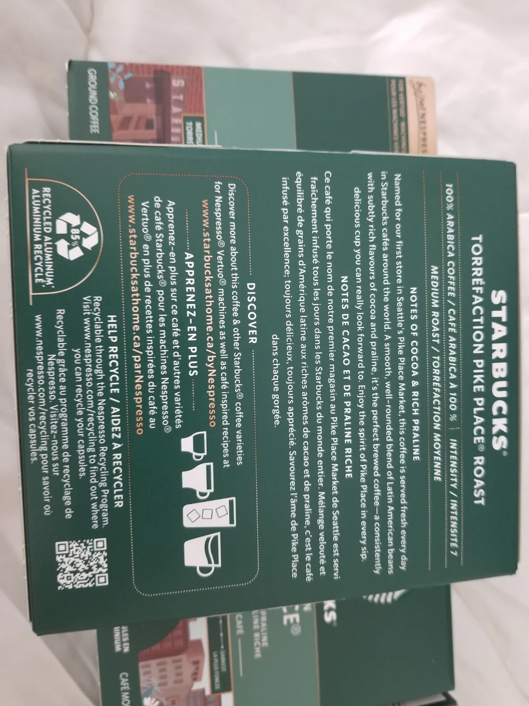 Starbucks Pike Place Roast Coffee Capsules - 8 Pack - photo 3