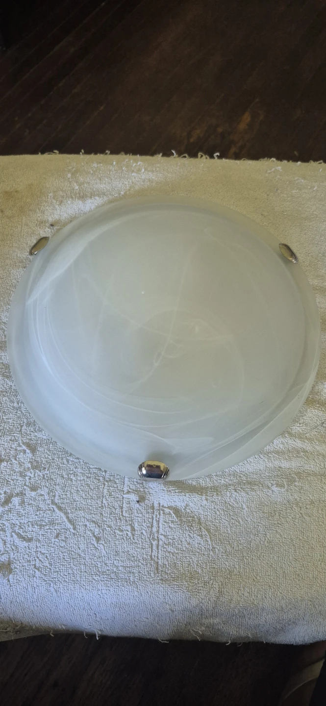 Frosted Glass Ceiling Light Fixture