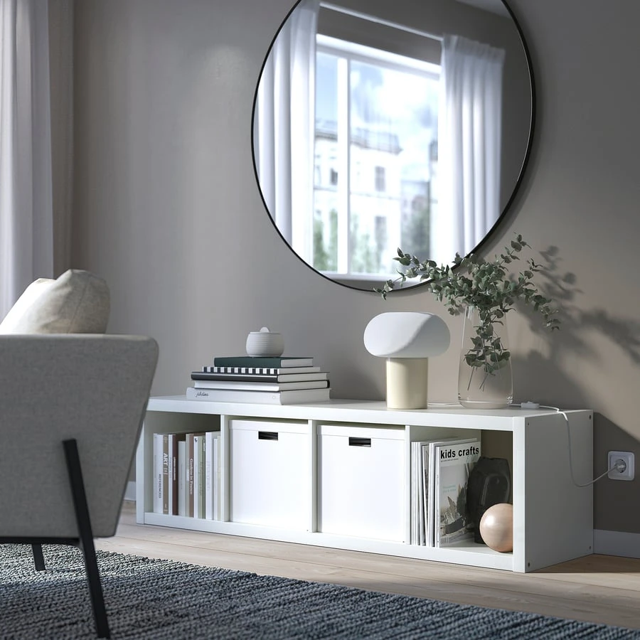 IKEA KALLAX Shelf Unit, White - photo 4