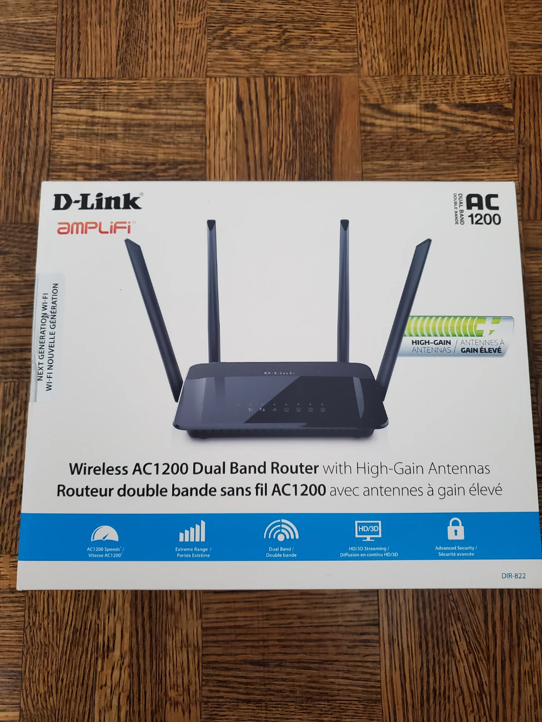 D-Link Wireless AC1200 Dual Band  Router
