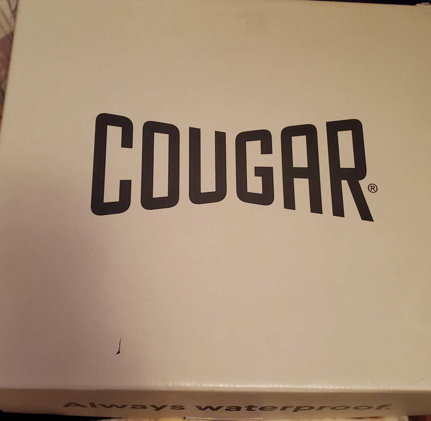 Cougar Vantage Black Leather Boots
