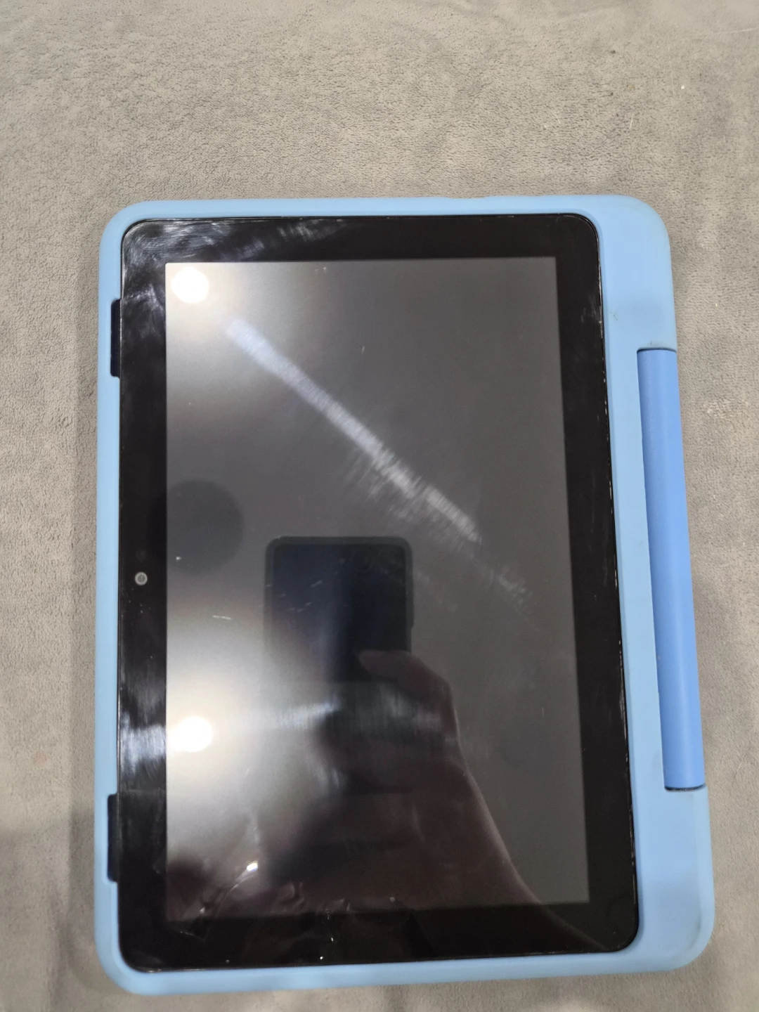 Amazon Fire Kids Tablet with Blue Case