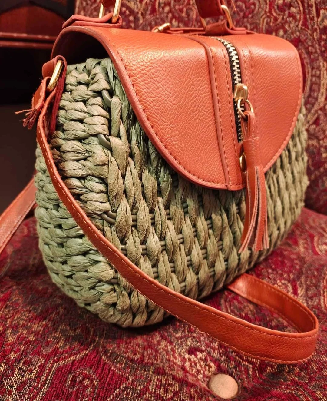 Woven Crossbody Bag - photo 3