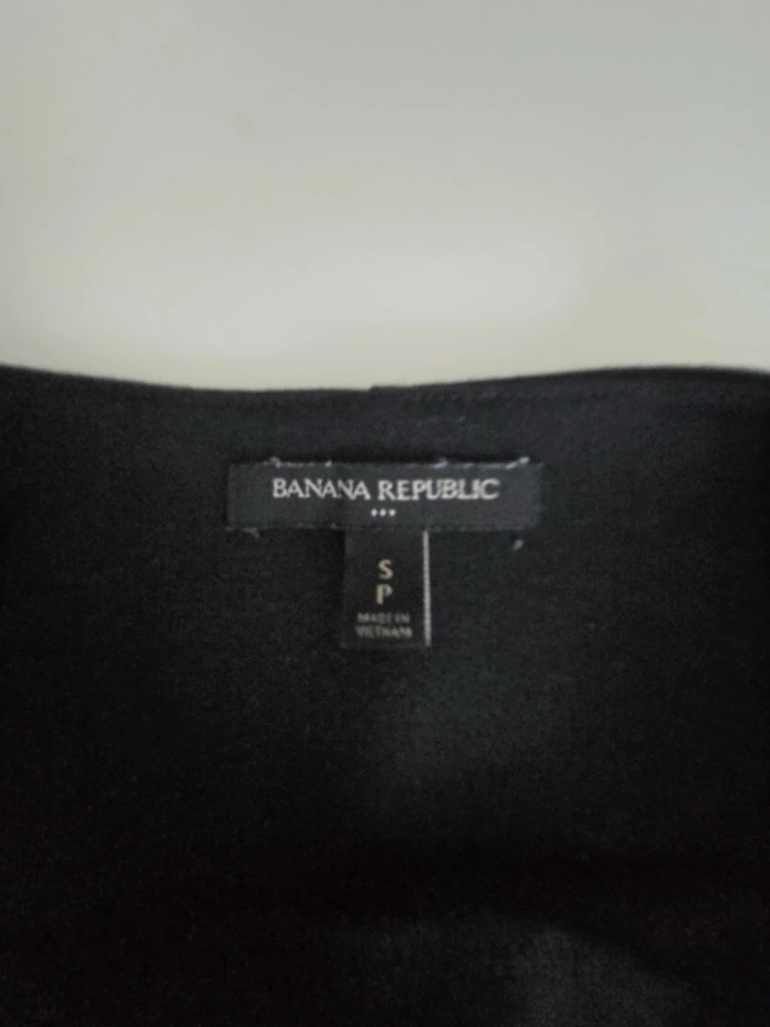 Banana Republic Black Puff Sleeve Top - Size S - photo 2