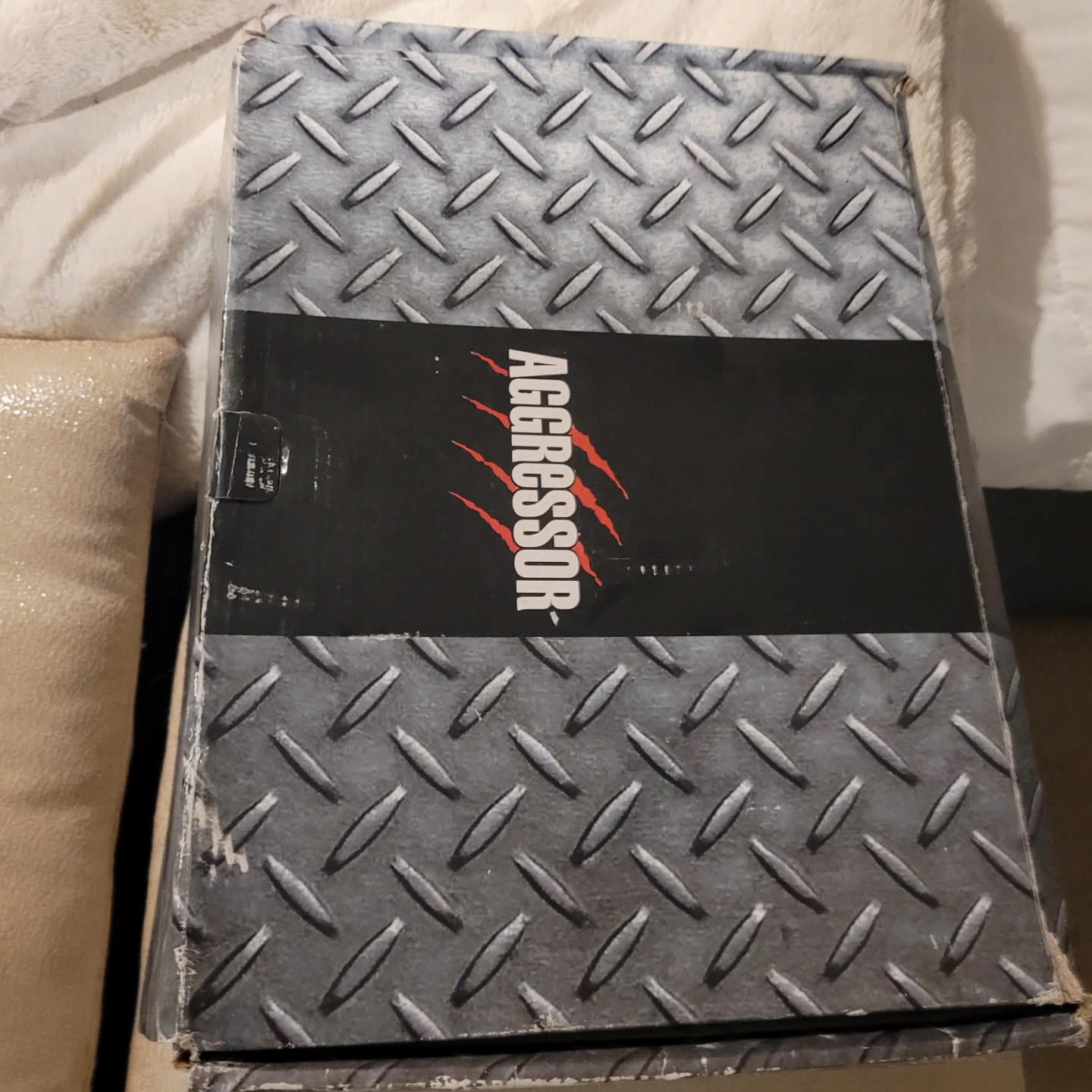Aggressor Grey/Red Low Cut Safety Shoes - photo 3