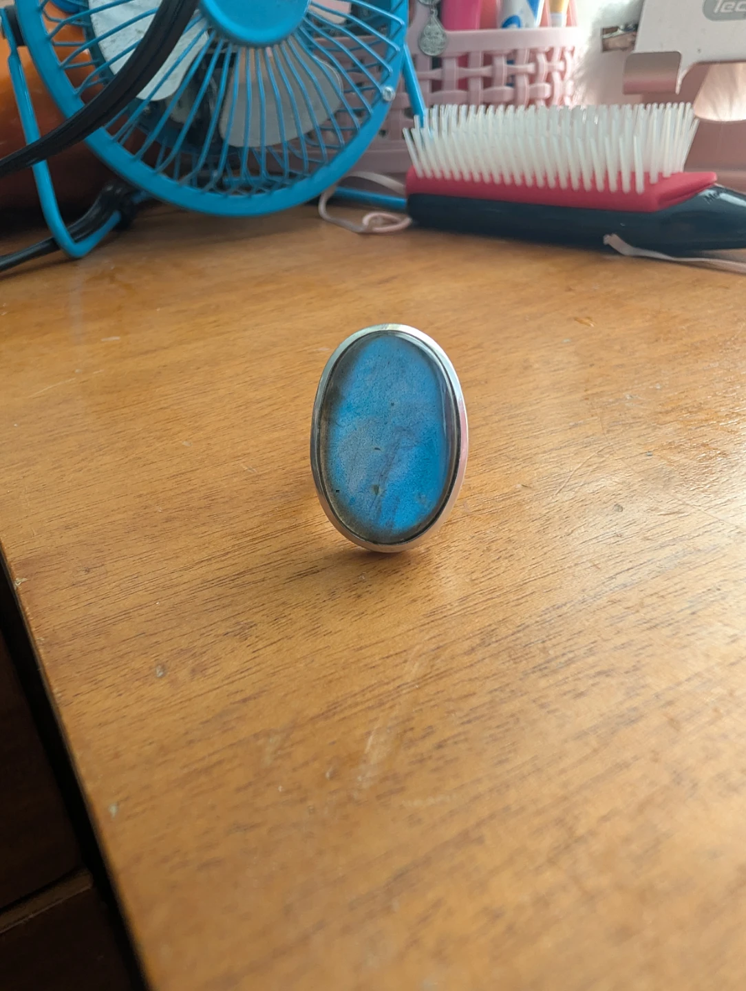 Labradorite Sterling Silver Ring