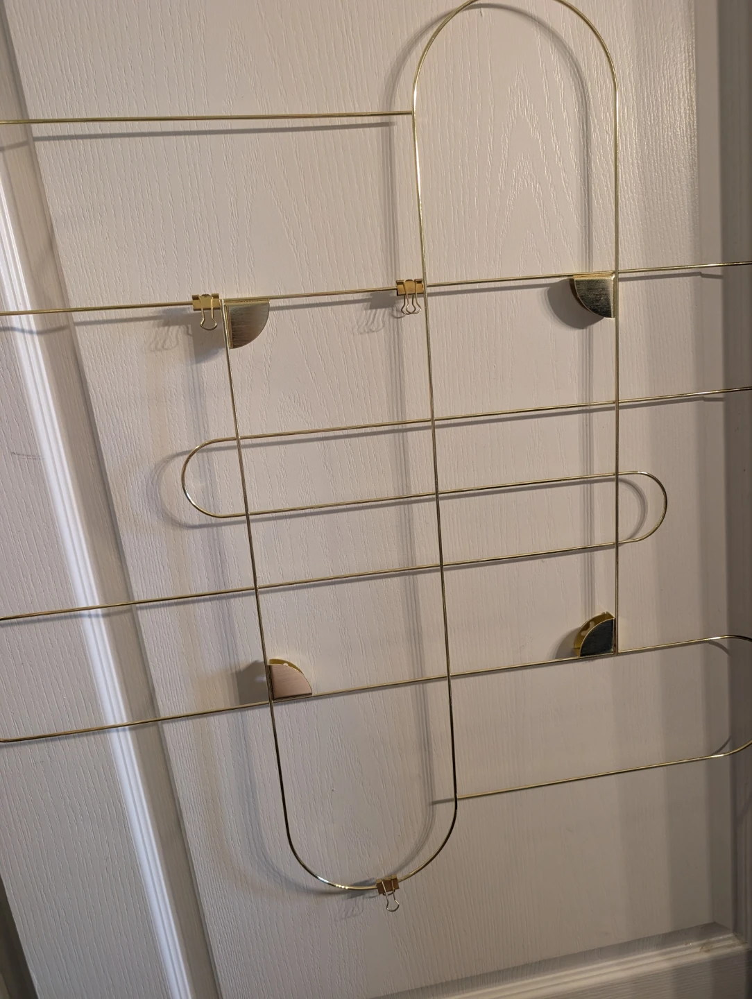 IKEA KORSMON Memo board with clips, gold-colour