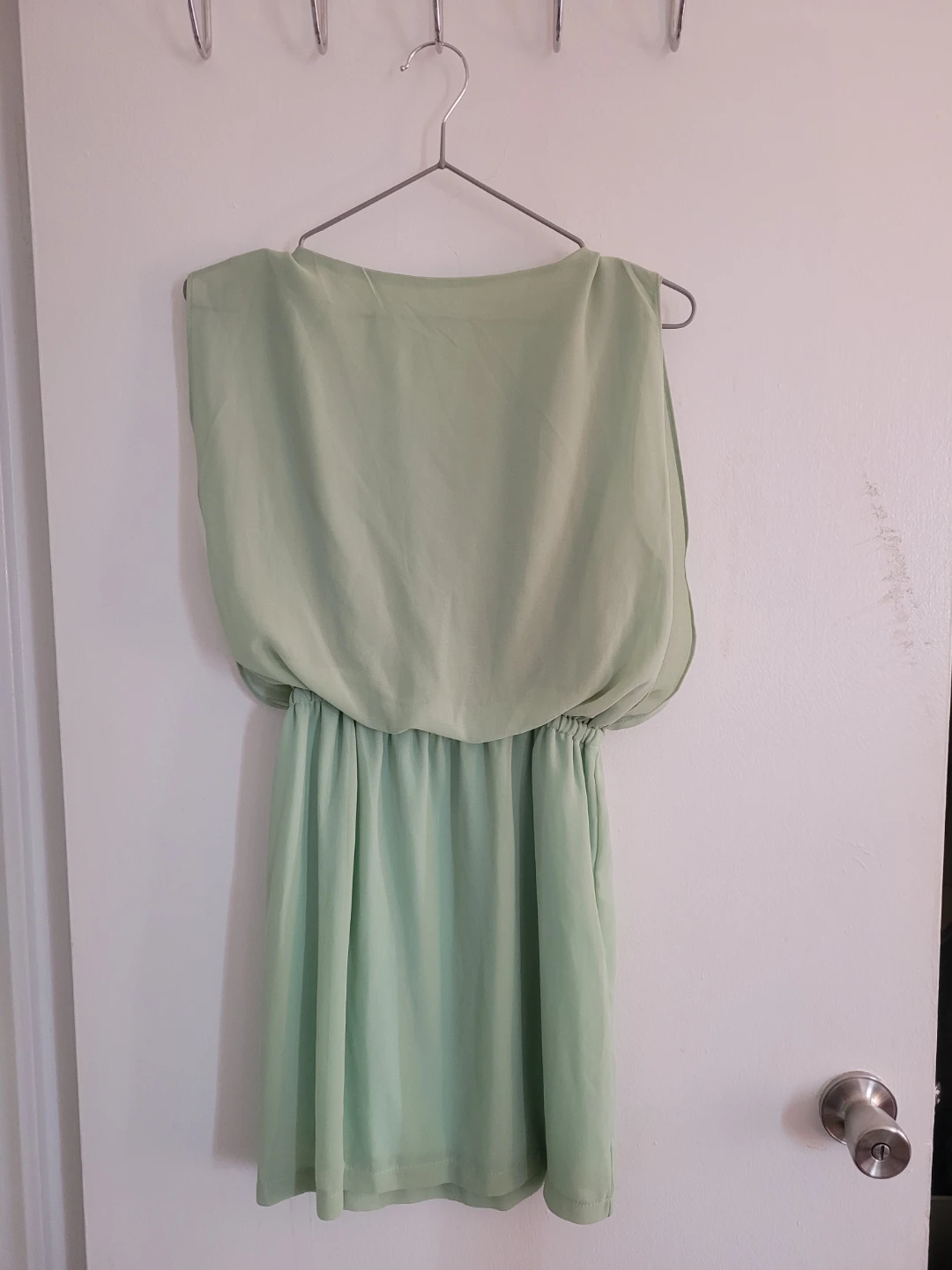 Light Green Chiffon Dress - photo 3