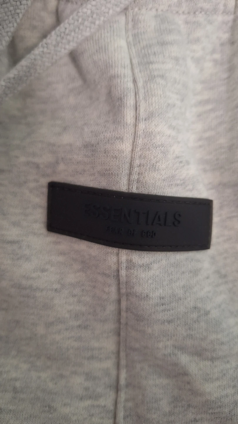 Fear of God Essentials shorts light oatmeal - photo 2