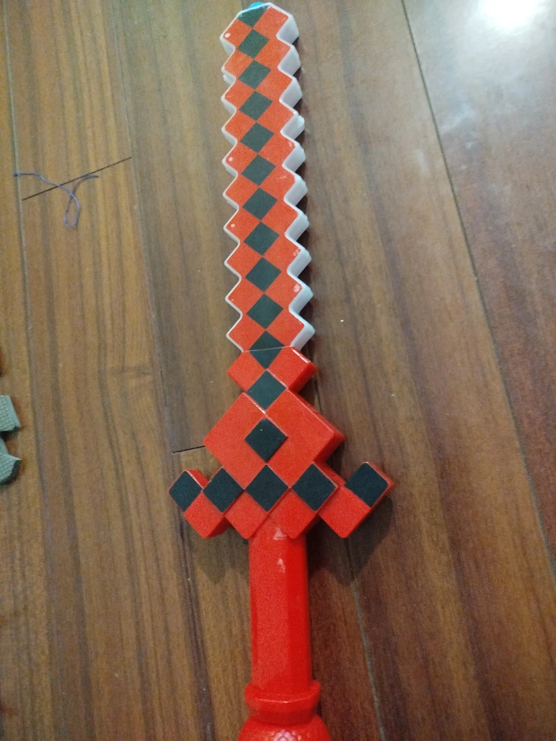 Red and Black Diamond Toy bubble making Sword