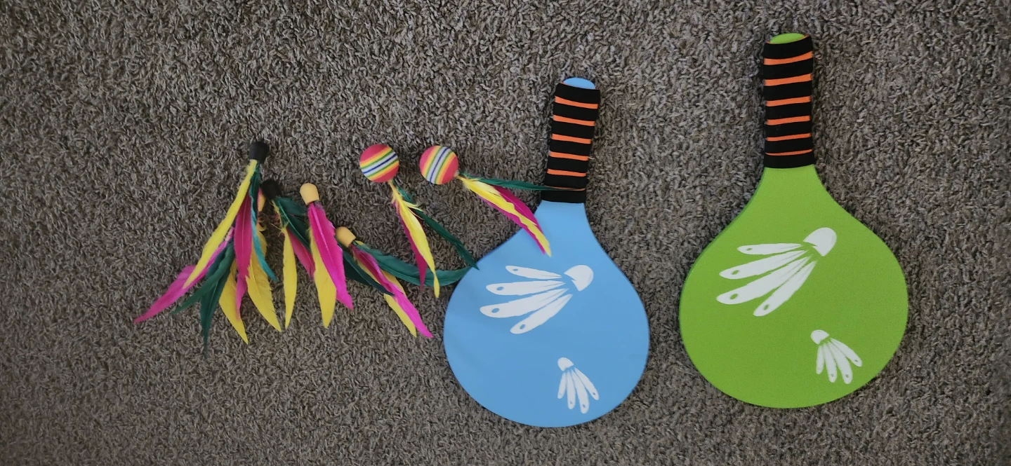 Fun Badminton Net with Stand and Shuttlecocks - photo 4