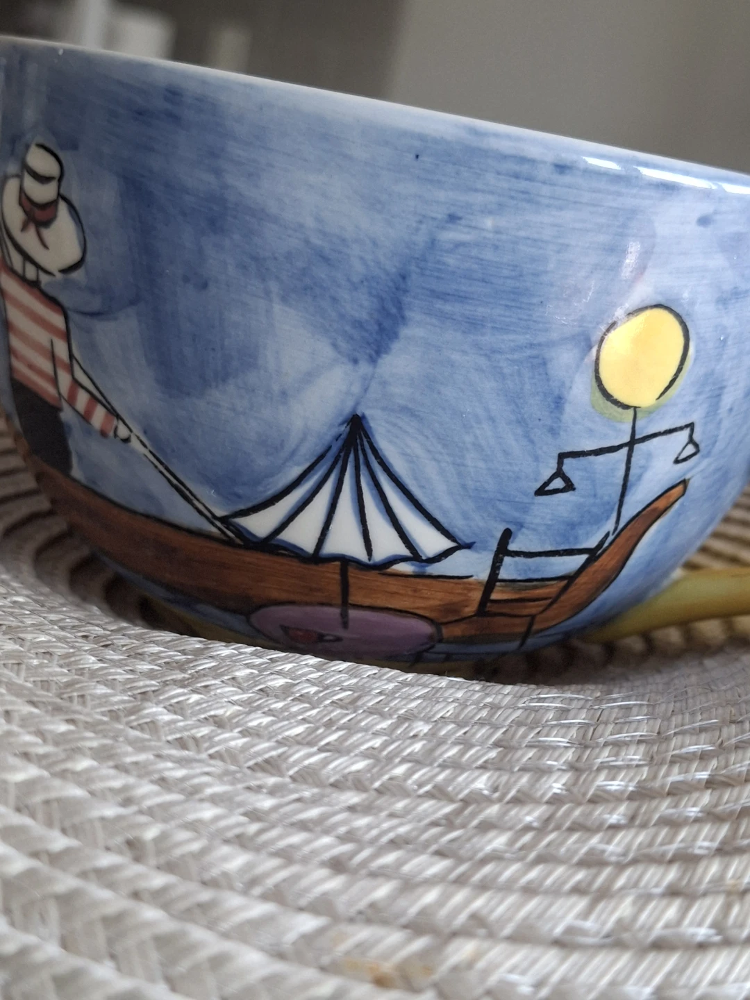 Hand Painted Dishwasher Safe Mug - photo 4