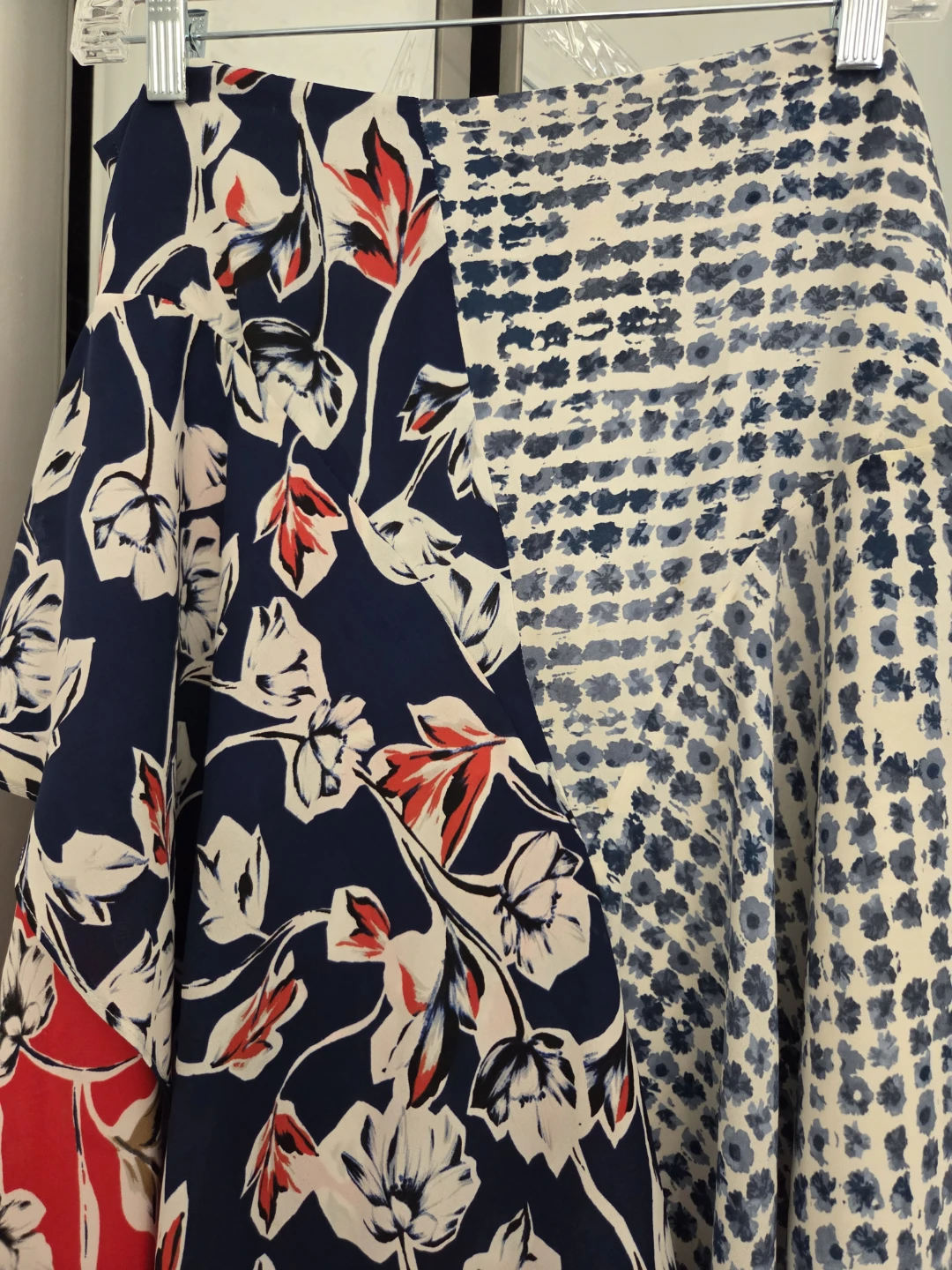 Women's Asymmetrical Print Skirt - photo 2