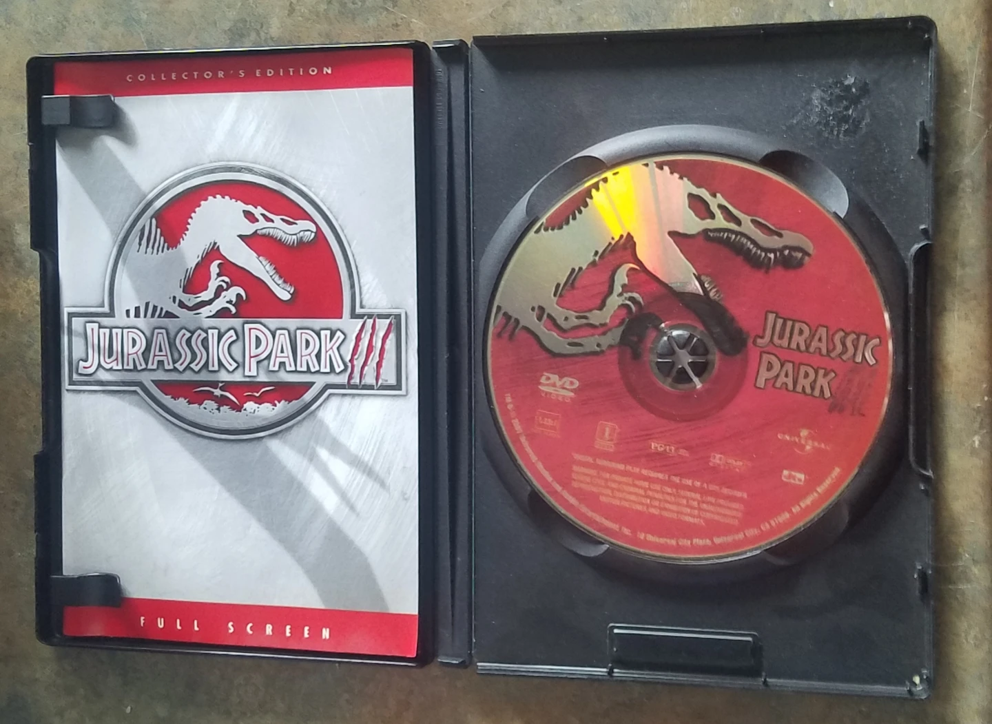 Jurassic Park III Collectors Edition DVD Excellent Condition - photo 2