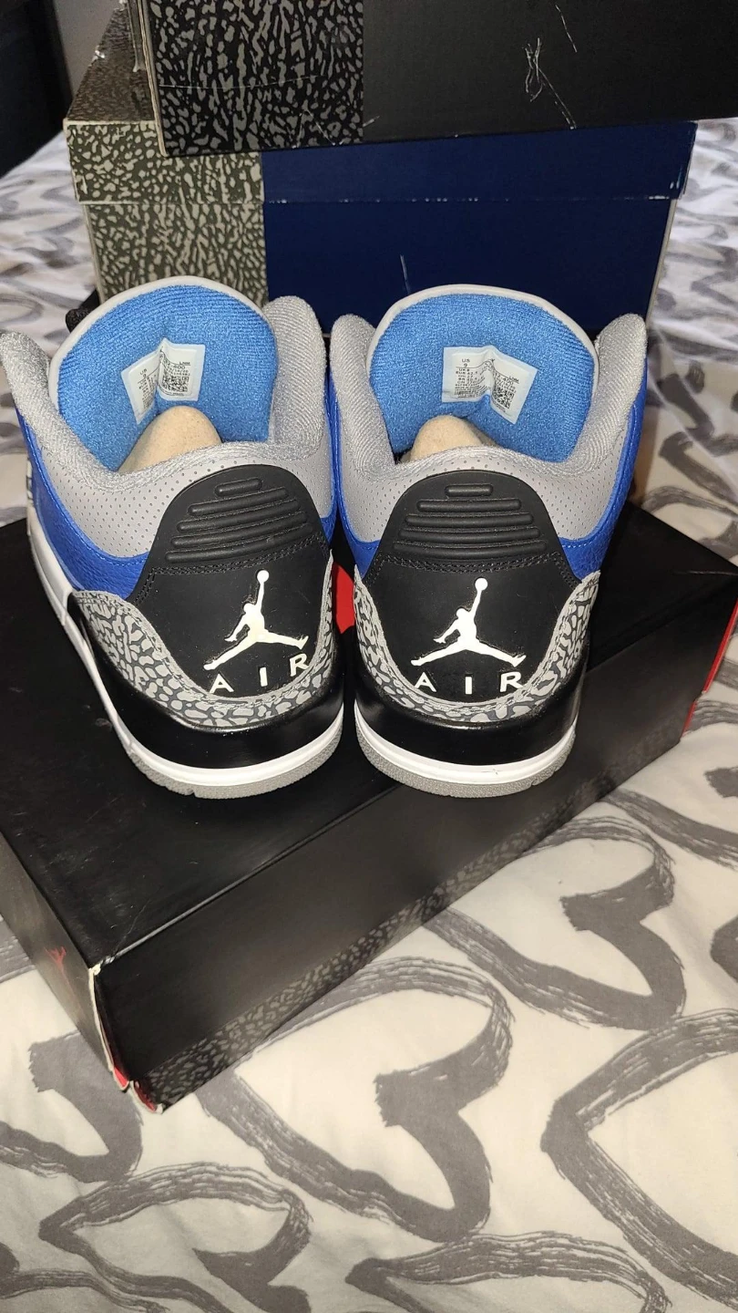 Air Jordan 3 Retro royal blue - photo 2