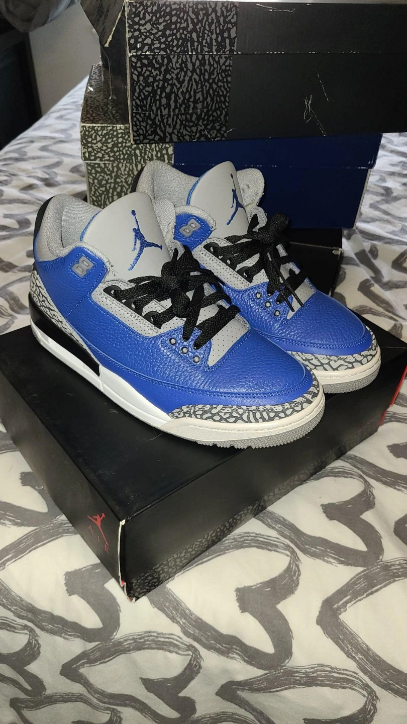 Air Jordan 3 Retro royal blue - photo 3