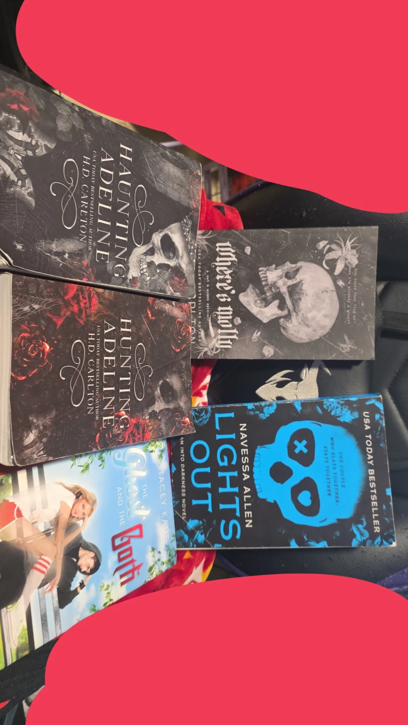 4 Dark romance books & one romance