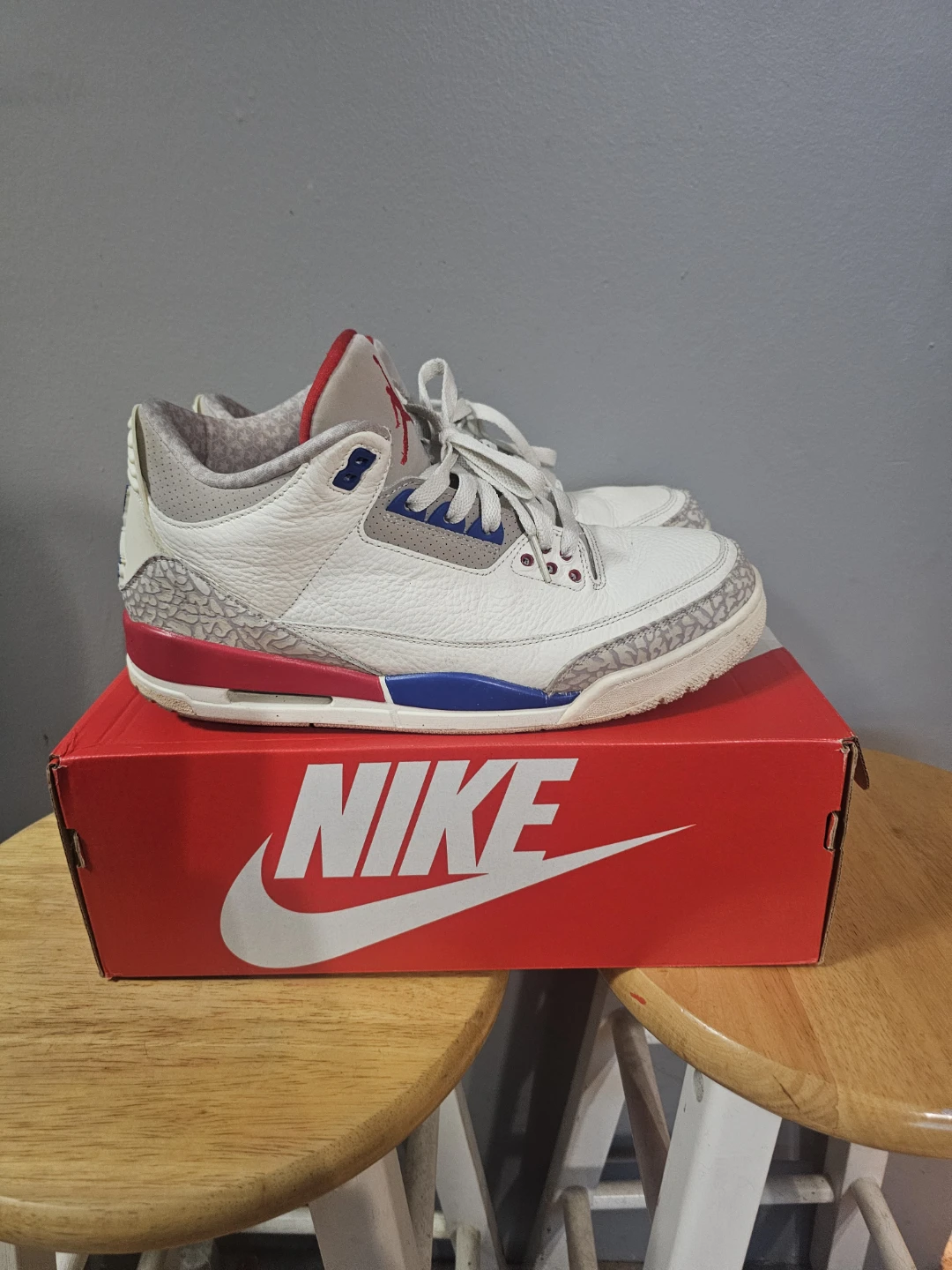 Nike Air Jordan 3 Retro White Cement - photo 4