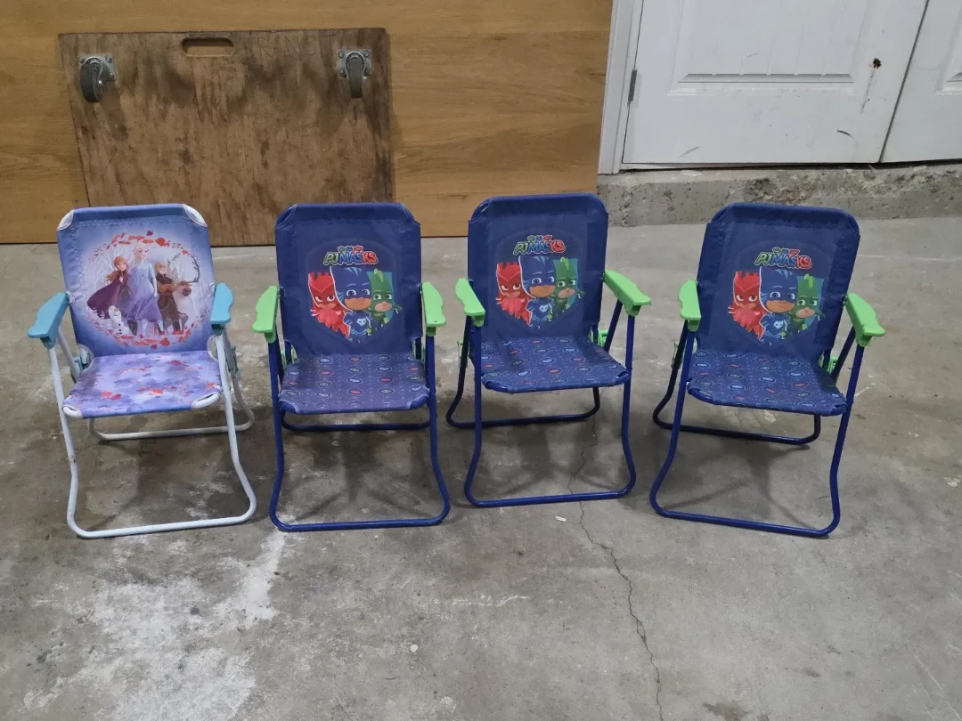 Kids Folding Chairs (PJ Masks & Frozen)